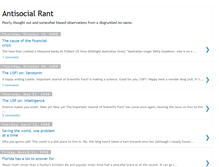 Tablet Screenshot of antisocialrant.blogspot.com