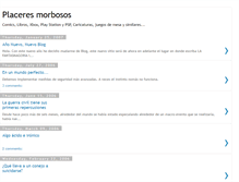 Tablet Screenshot of placeresmorbosos.blogspot.com