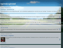 Tablet Screenshot of karinskvighotell.blogspot.com