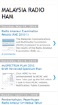 Mobile Screenshot of myradioham.blogspot.com