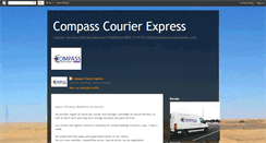 Desktop Screenshot of compasscourierexpress.blogspot.com