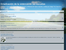 Tablet Screenshot of noviolenciabolivia.blogspot.com