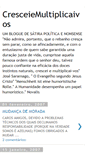 Mobile Screenshot of cresceiemultiplicaivos.blogspot.com