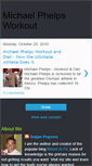 Mobile Screenshot of michaelphelpsworkout.blogspot.com