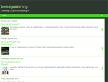 Tablet Screenshot of bwisegardening.blogspot.com