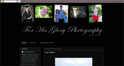 Desktop Screenshot of forhisgloryphoto.blogspot.com