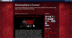 Desktop Screenshot of muirmaidenscorner.blogspot.com