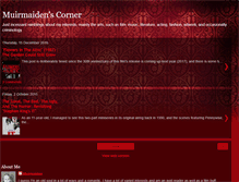Tablet Screenshot of muirmaidenscorner.blogspot.com
