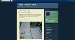 Desktop Screenshot of liceocomercialdearica.blogspot.com