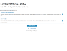 Tablet Screenshot of liceocomercialdearica.blogspot.com