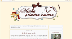 Desktop Screenshot of minhaprimeiracostura.blogspot.com