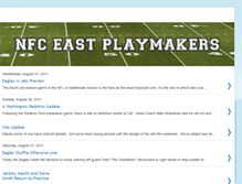 Tablet Screenshot of nfceastplaymakers.blogspot.com