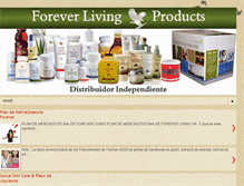 Tablet Screenshot of foreverlivingcolombia.blogspot.com