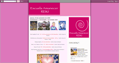 Desktop Screenshot of escuelaamanecer-reiki.blogspot.com
