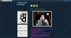 Desktop Screenshot of juanchi-el-mejor.blogspot.com