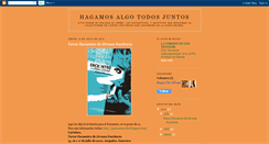 Desktop Screenshot of hagamosalgotodosjuntos.blogspot.com