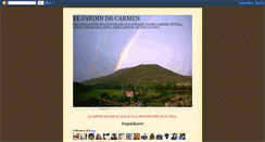 Desktop Screenshot of eljardindecarmen.blogspot.com