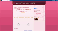 Desktop Screenshot of lauraaraceli.blogspot.com