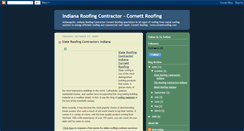 Desktop Screenshot of indiana-roofing.blogspot.com