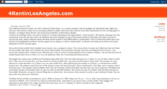 Desktop Screenshot of 4rentinlosangeles.blogspot.com