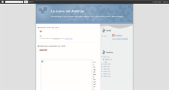 Desktop Screenshot of lacuevadelalebrije.blogspot.com