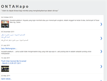 Tablet Screenshot of ontahapo.blogspot.com