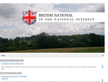 Tablet Screenshot of britishnational.blogspot.com