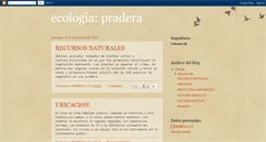 Desktop Screenshot of ecologiapradera.blogspot.com