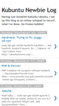 Mobile Screenshot of kubuntu-newbie.blogspot.com