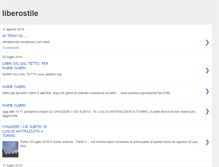 Tablet Screenshot of liberostile.blogspot.com
