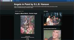 Desktop Screenshot of angelsinpaint.blogspot.com