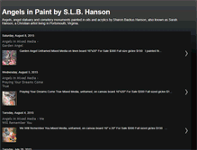 Tablet Screenshot of angelsinpaint.blogspot.com
