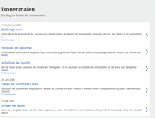 Tablet Screenshot of ikonenmalen.blogspot.com