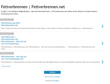 Tablet Screenshot of fettverbrennennet.blogspot.com