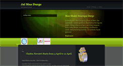 Desktop Screenshot of jai-maa-durge.blogspot.com