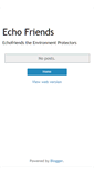 Mobile Screenshot of echofriends.blogspot.com