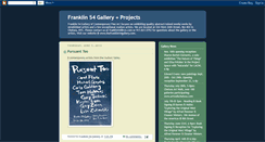 Desktop Screenshot of franklin54gallery.blogspot.com