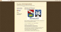 Desktop Screenshot of inwinkelried.blogspot.com