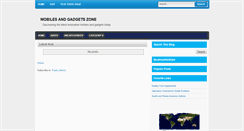 Desktop Screenshot of mobileandgadgetzone.blogspot.com