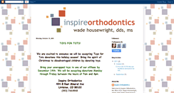Desktop Screenshot of inspireorthodontics.blogspot.com