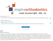 Tablet Screenshot of inspireorthodontics.blogspot.com