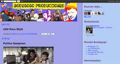 Desktop Screenshot of bodegogoproducciones.blogspot.com