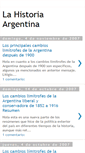 Mobile Screenshot of lahistoriaargentina.blogspot.com