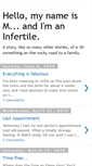 Mobile Screenshot of imaninfertile.blogspot.com