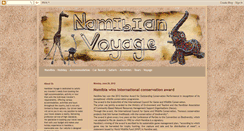 Desktop Screenshot of namibianvoyage.blogspot.com