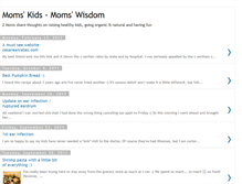 Tablet Screenshot of momskids-momswisdom.blogspot.com