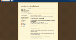 Desktop Screenshot of movie-downloads-planet.blogspot.com