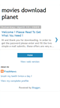 Mobile Screenshot of movie-downloads-planet.blogspot.com
