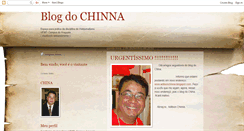 Desktop Screenshot of chinadilson.blogspot.com