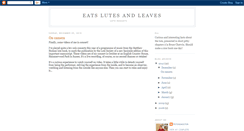 Desktop Screenshot of eatslutes.blogspot.com